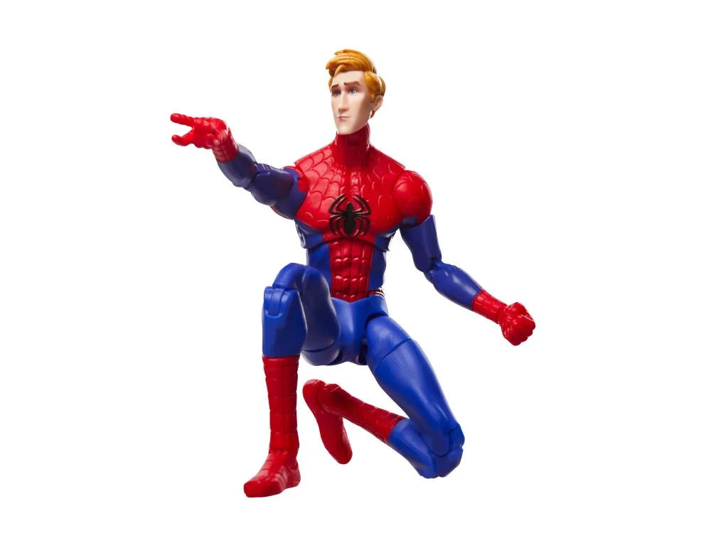 Marvel Legends Spider-Man: Across the Spider-Verse Peter Parker Action Figure - 6-Inch Collectible Toy for Fans & Collectors - Perfect for Display, Play, and Movie-Themed Decor