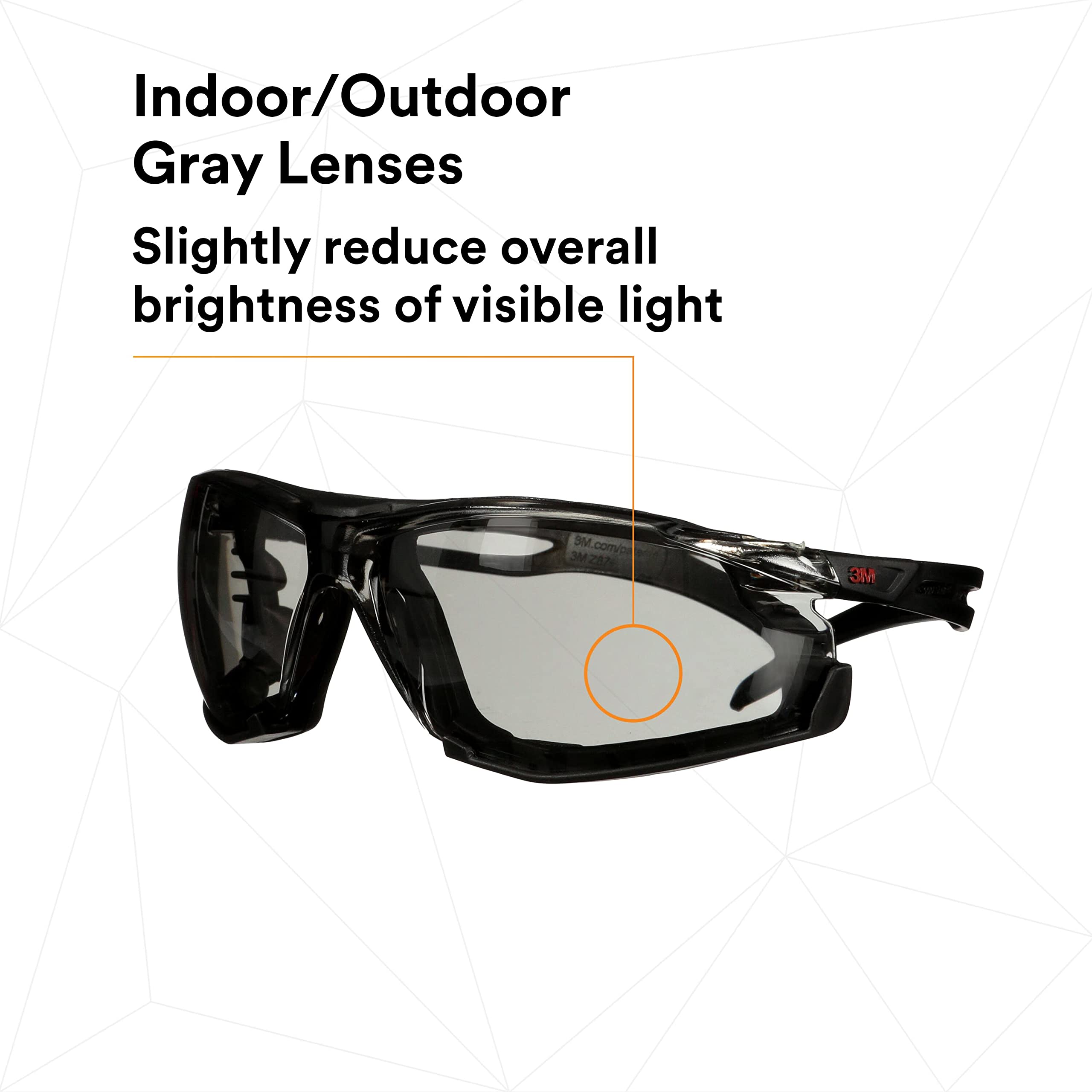 SecureFit 500 Series Safety Glasses - 20 Pack ANSI Z87.1 Certified Impact Resistant Eyewear with Anti-Fog Scotchgard Lens, Adjustable Ratchet Temples & Foam Gasket - Ideal for Construction, Woodworking, Lab Work & Outdoor Sports Protection