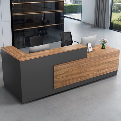 European Oak+lron Gray-left Cabinet