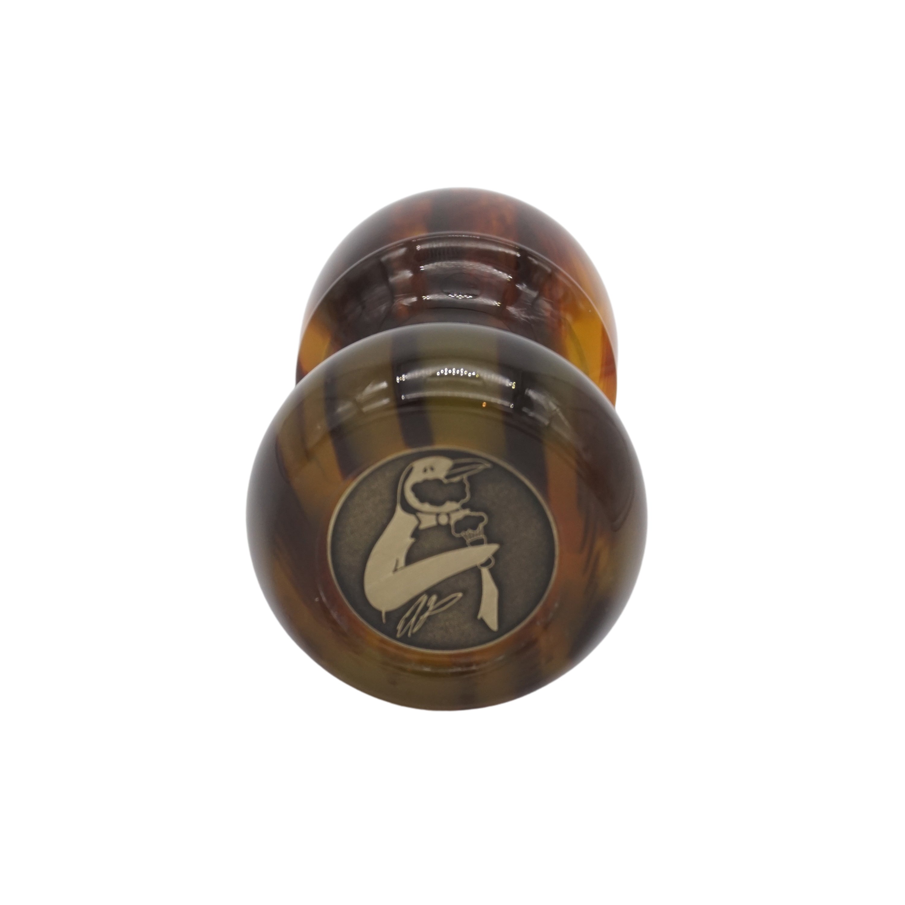 Premium Tortoise Handcrafted Shaving Brush Handle for 24mm & 26mm Knots - Durable Wooden Razor Brush Replacement - Perfect for Wet Shaving & Grooming Gifts