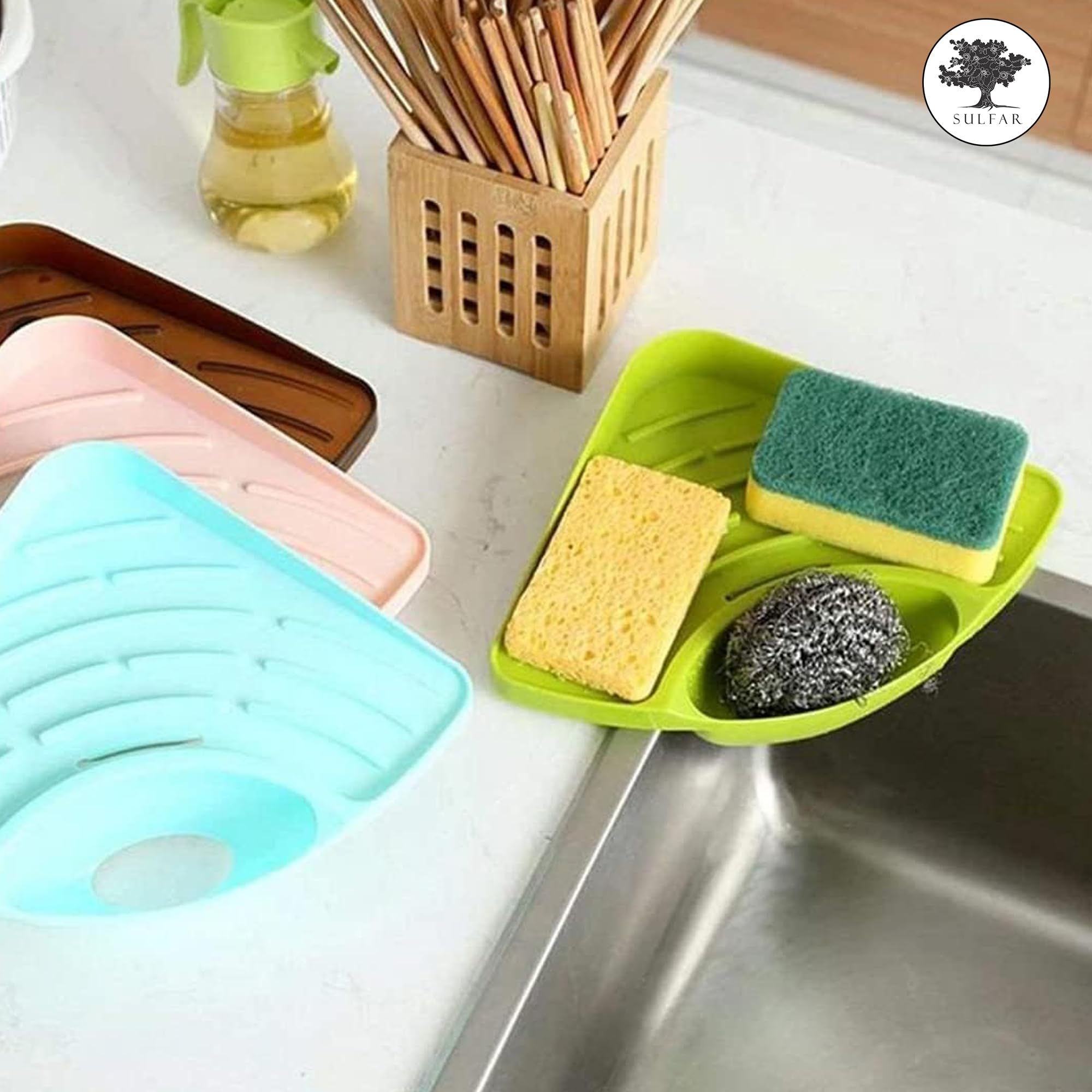 Stainless Steel Washing Strainer - Foldable Sink Drain Basket for Kitchen & Bathroom Storage | Space-Saving Organizer Rack for Dishes, Fruits, Vegetables (Ideal for Small Spaces & RVs)