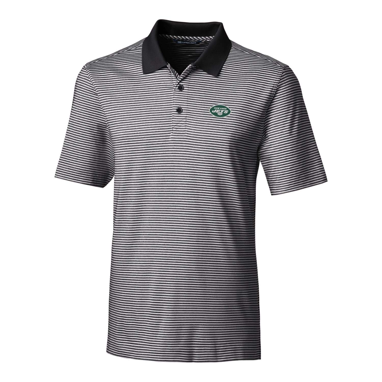 Cutter & Buck Men's NFL Big & Tall Forge Tonal Stripe Polo Shirt - Official Licensed Football Jersey for Plus Size Fans - Perfect for Game Day, Tailgating & Casual Wear