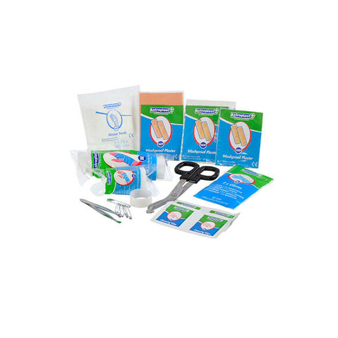 Careplus Basic First Aid Kit - 110 Pieces Emergency Medical Supplies for Home, Car, Travel & Workplace Safety | Compact First Aid Box for Cuts, Burns & Injuries