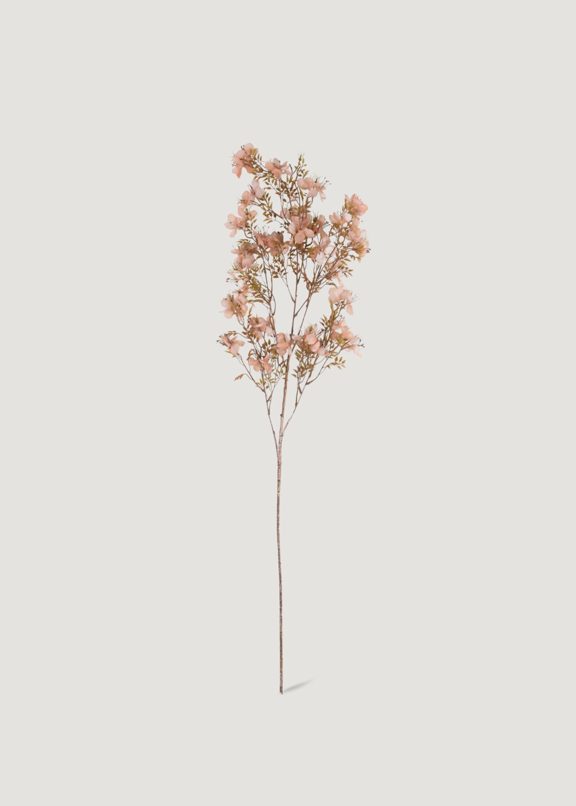 Pink Artificial Cherry Blossom Flower Branch - 41.25