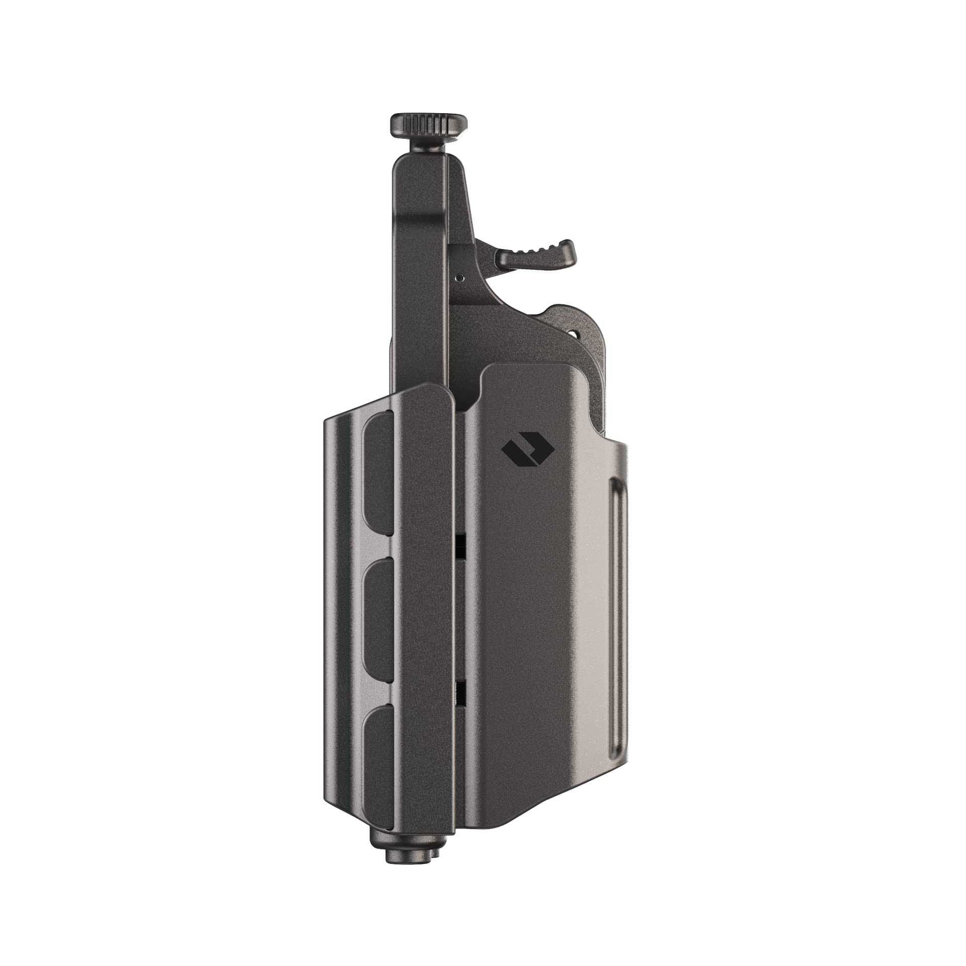 Orpaz T40 G17 Left-Handed OWB Light Bearing Holster - Level II/III Retention - Compatible with Glock 17 Pistols & Most Weapon Lights, Lasers, Sights & Optics - Perfect for Concealed Carry, Duty Use & Range Training