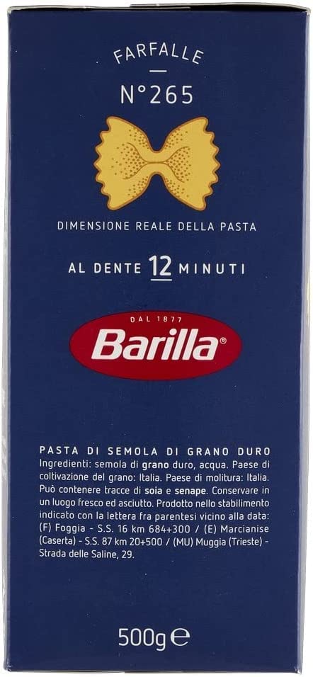 Barilla Italian Pasta Variety Pack - 10 x 500g Pasta + 400g Italian Gourmet Tomato Sauce | Authentic Italian Meal Kit for Family Dinners & Gourmet Cooking