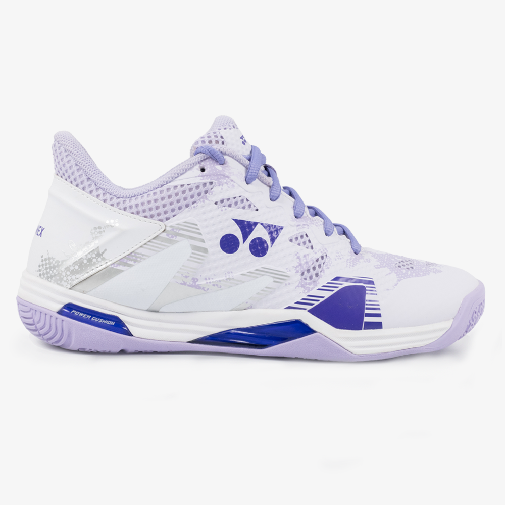 Yonex Eclipsion Z3 Women's Tennis Shoes - White & Purple - Lightweight Comfort for Women's Badminton & Court Sports