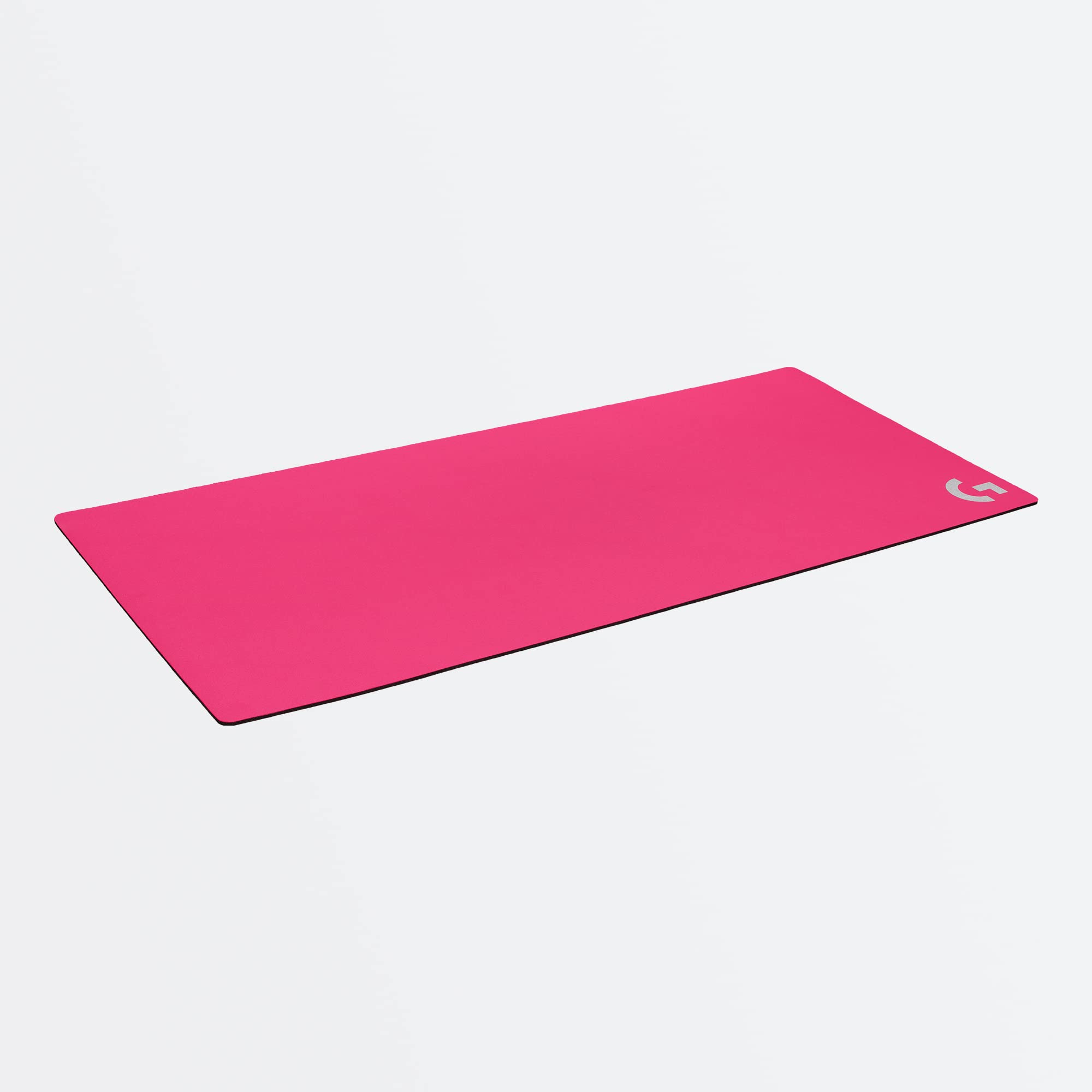 Logitech G840 XL Cloth Gaming Mouse Pad - Extra Large Thin 0.12 Inch Mousepad with Non-Slip Rubber Base & High-Performance Surface - Magenta - Perfect for PC, Laptop, Office & Esports Gaming