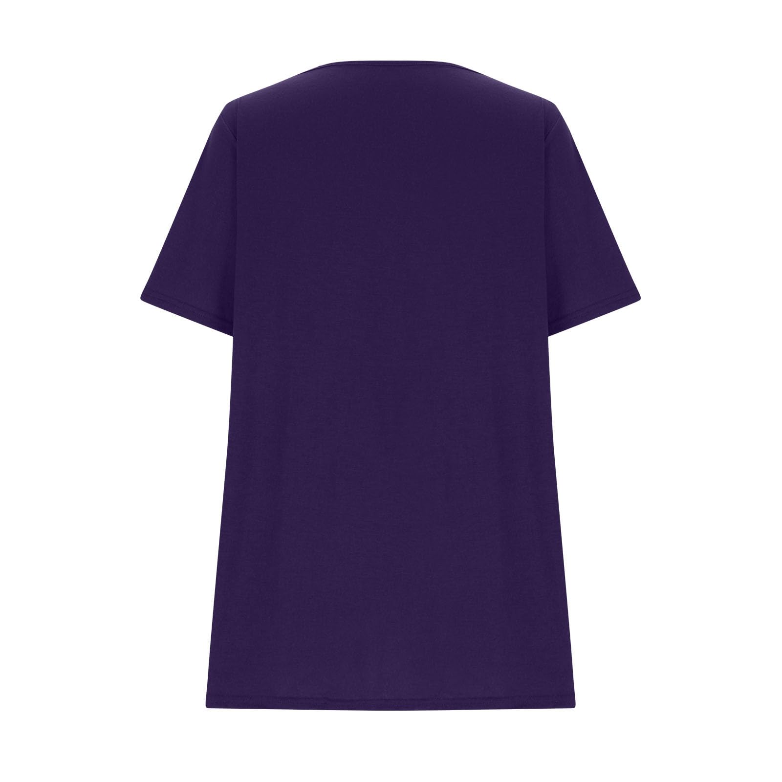 Plus Size Tops for Women - Short Sleeve Swing Shirts & Summer Blouses - Casual Comfortable Outfits - Perfect for Office, Date Night & Weekend Wear