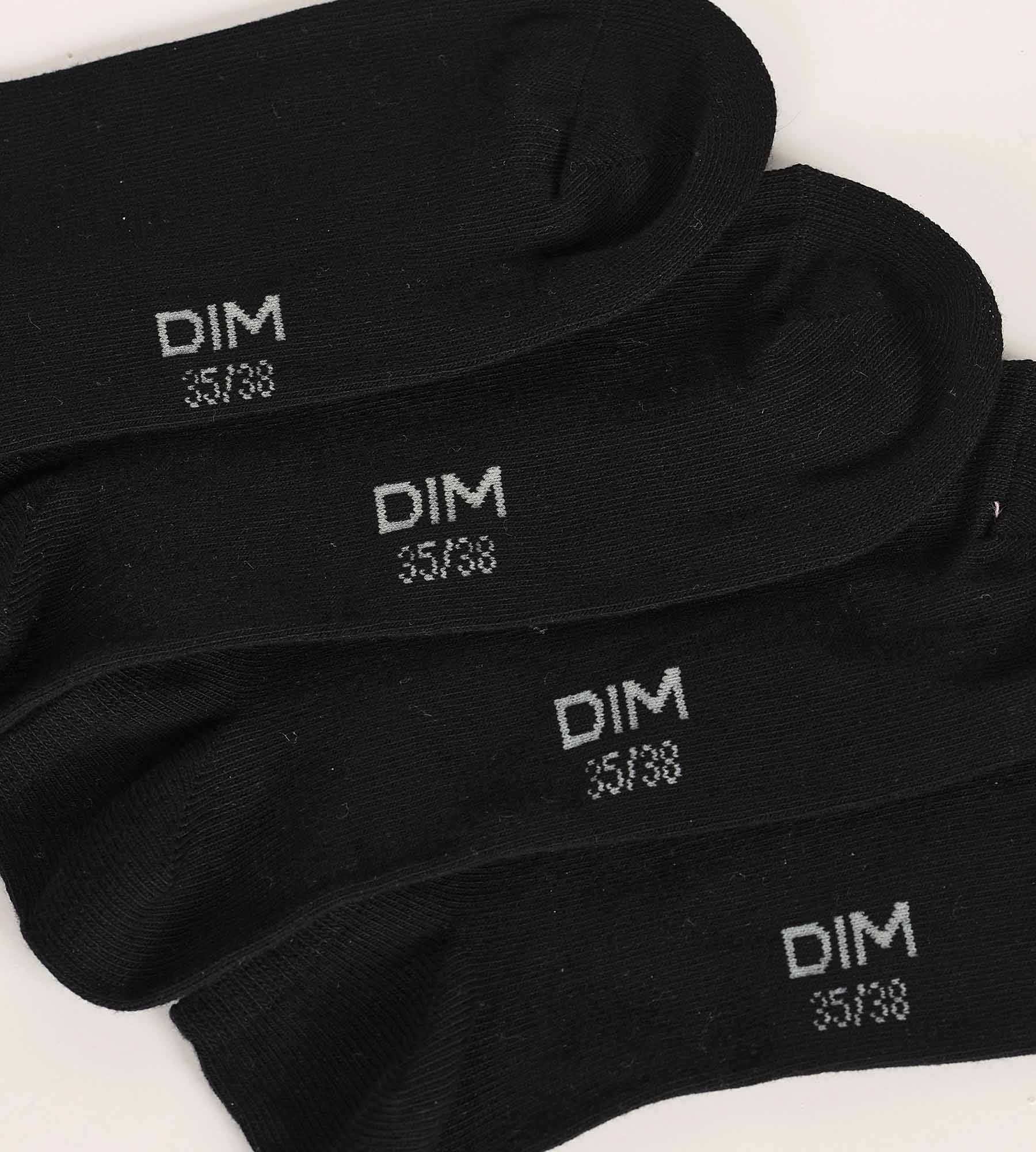 3 Pairs Women's Low Cut Socks Black Cotton - Soft & Breathable Ankle Socks for Everyday Wear, Workout & Casual Outfits