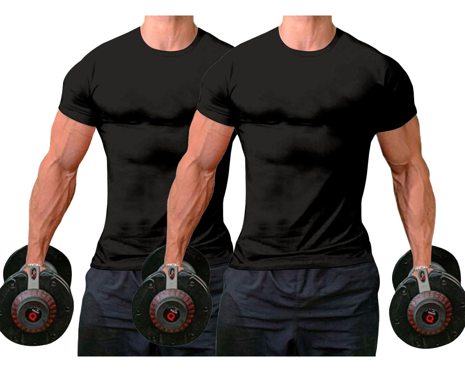 Men's Workout Shirts - Breathable Short Sleeve Gym T-Shirts for Fitness & Active Training | Perfect for Running, Weightlifting & CrossFit Workouts