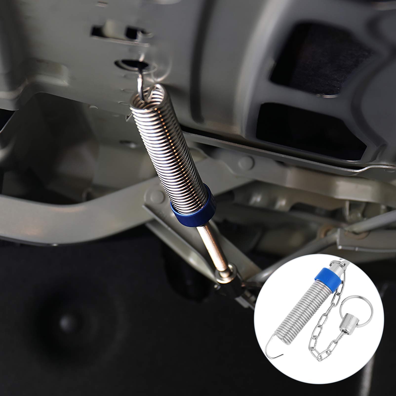 **Garneck Adjustable Car Trunk Lift Spring - Heavy Duty Vehicle Boot Lid Support Tension Spring - Perfect for Easy Trunk Access & Car Maintenance**