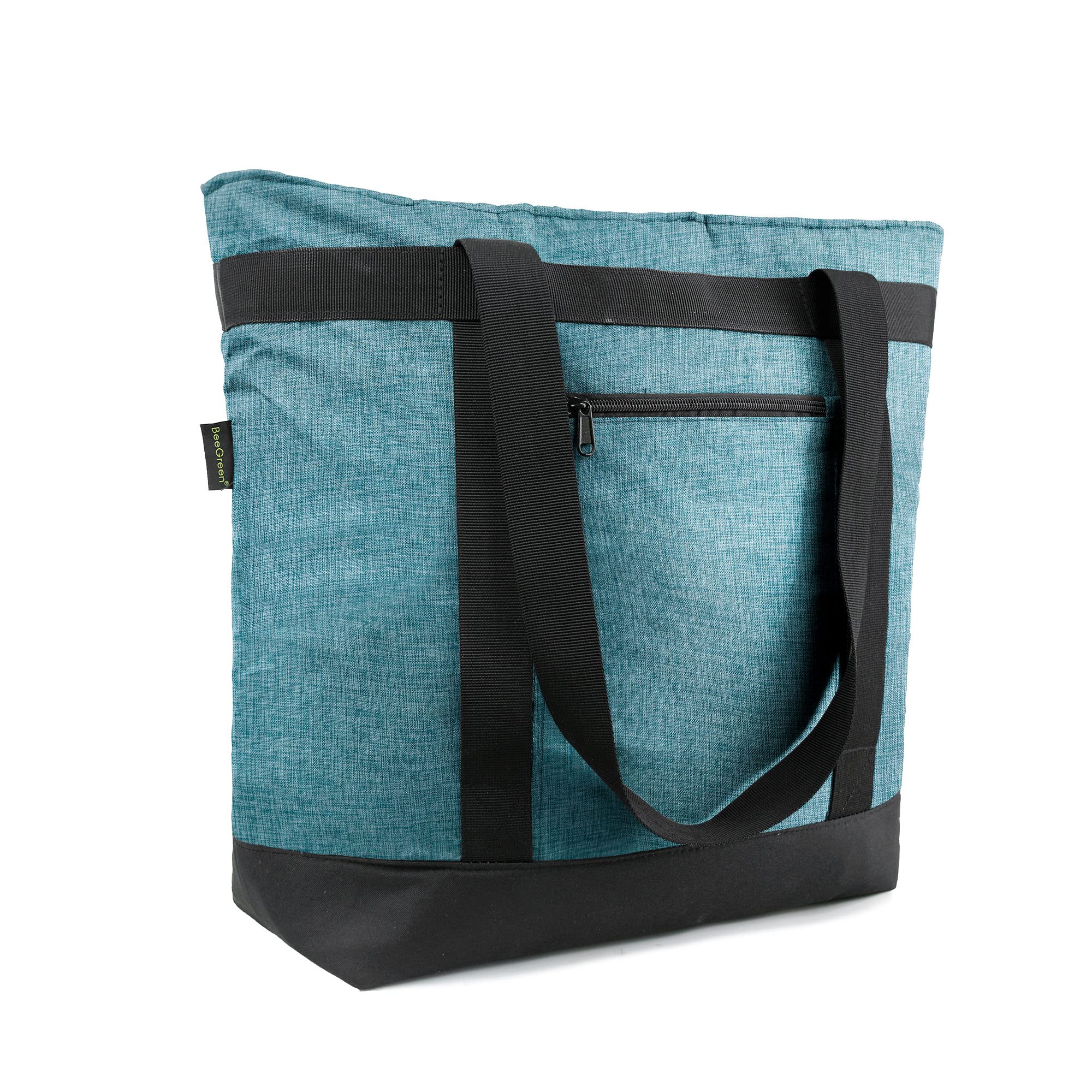 BeeGreen Insulated Cooler Bag - Leakproof Thermal Tote for Groceries & Food Delivery
