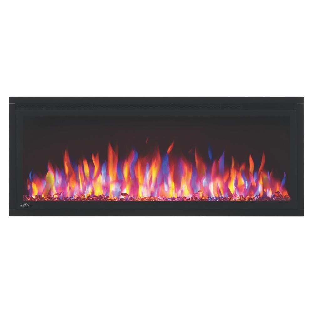 Napoleon Entice Built-in Wall Mounted Electric Fireplace - Modern Heating Solution for Living Room, Bedroom & Office