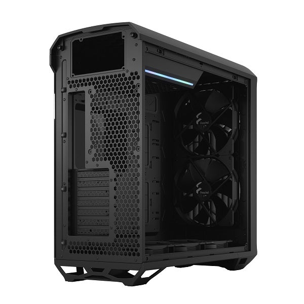 Fractal Design Torrent E-ATX PC Case - High Airflow, Black Tempered Glass (Non-RGB Fans) - Ideal for Gaming Rigs & High-Performance Builds