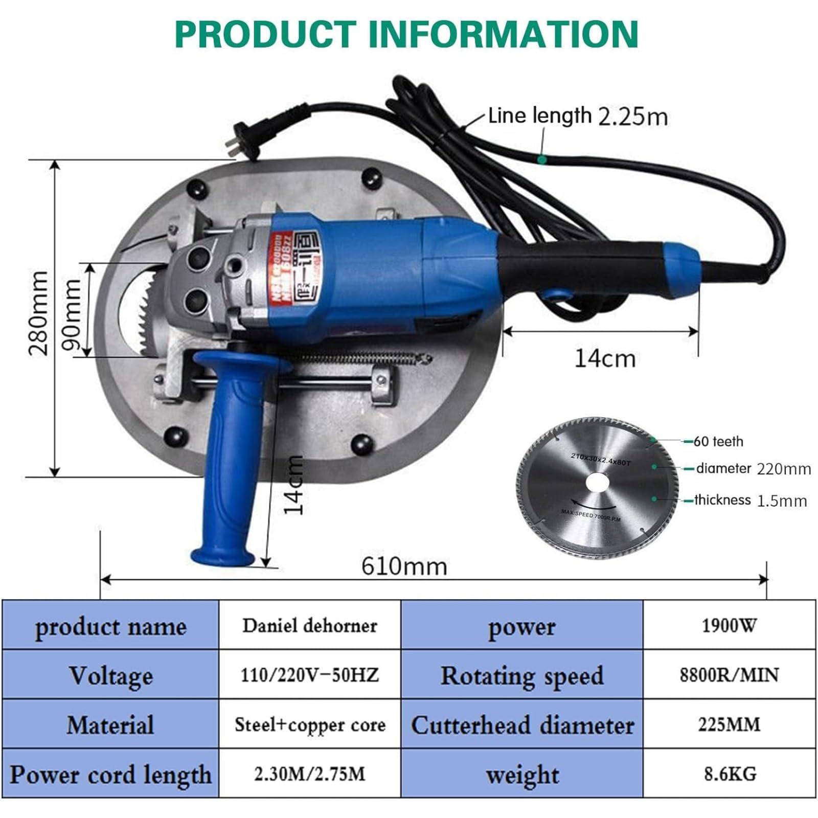 Electric Cattle Dehorner for Adult Cows & Sheep - 110V Red Horn Cutting Tool | Professional Livestock Horn Removal Equipment for Large Cattle & Farm Animals | Perfect for Dairy Farms, Ranches & Veterinary Use