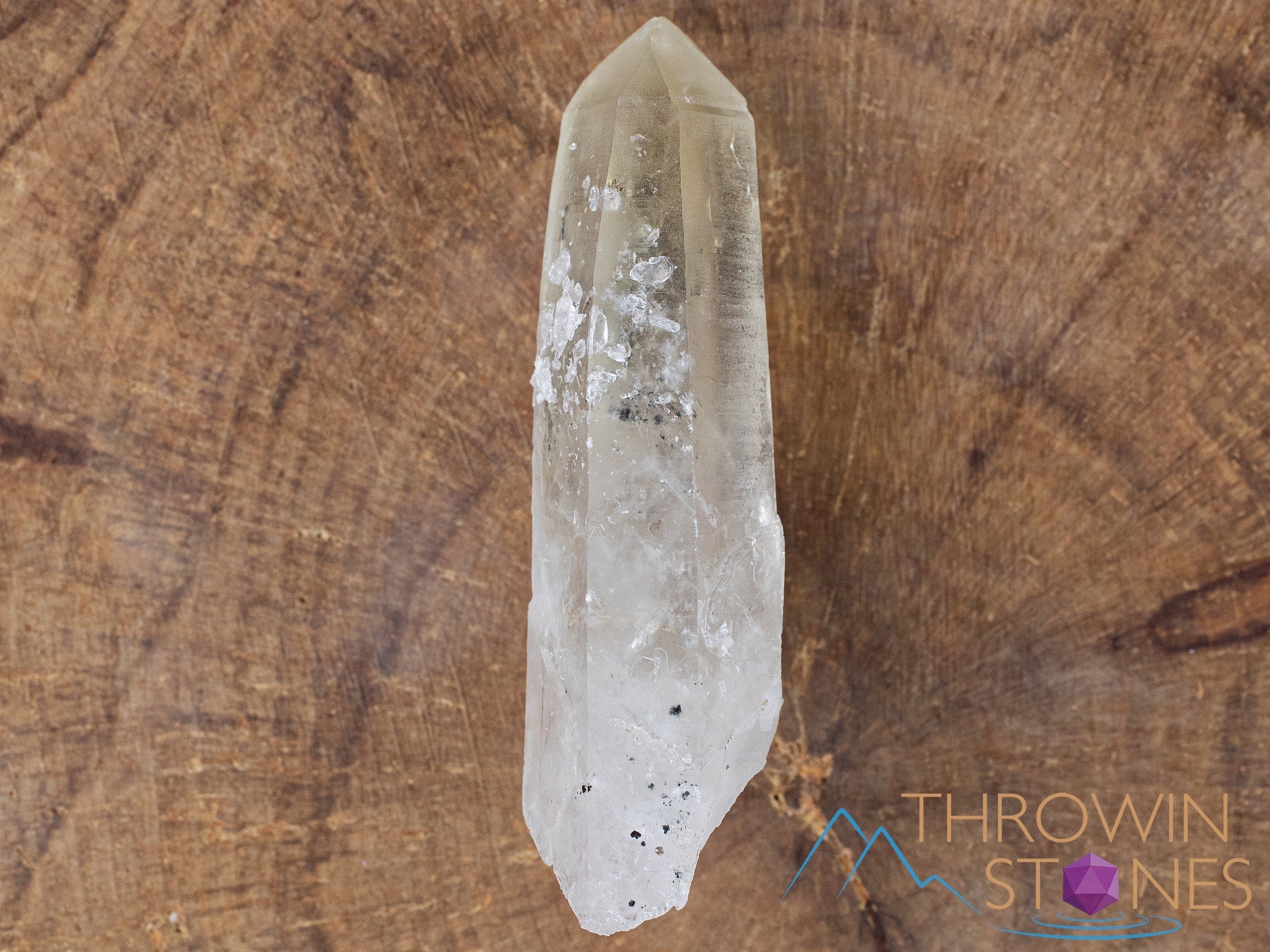Natural Citrine Raw Crystal Point - November Birthstone, Healing Stone, Home & Office Decor, Feng Shui Crystal for Positive Energy, Meditation & Spiritual Growth