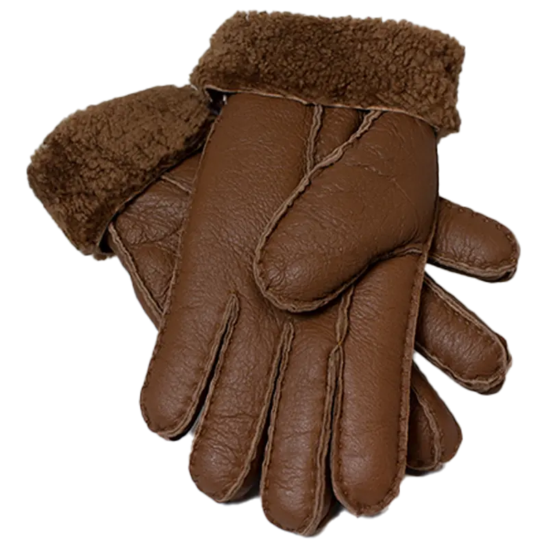 BOL Women's Shearling Leather Gloves - Winter Warm Touchscreen Gloves for Driving, Outdoor Activities & Cold Weather Fashion