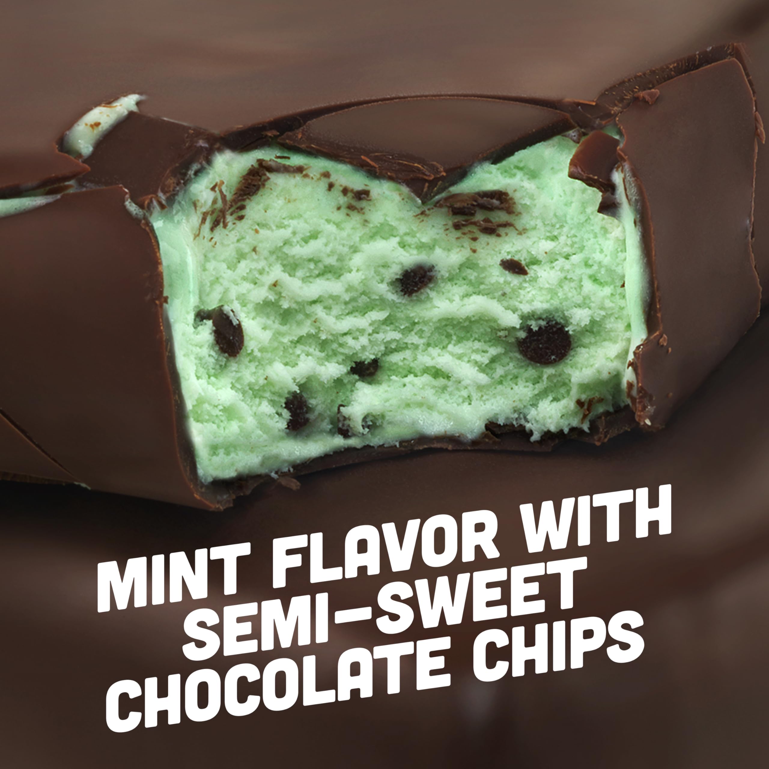 Klondike Mint Chocolate Chip Frozen Dessert Bars - 6 Pack for Parties & Snacks