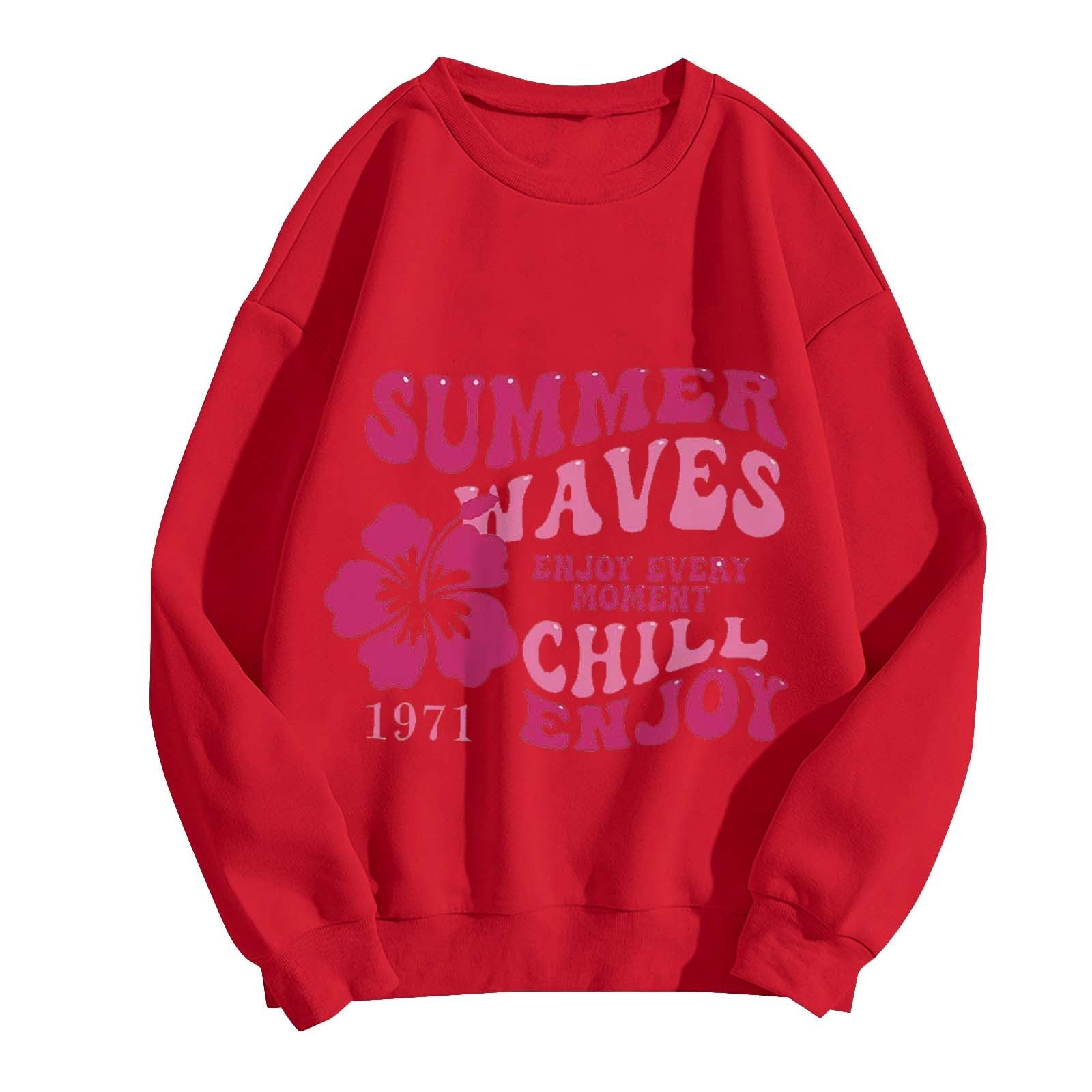 2024 Trendy Pink Y2K Graphic Hoodies for Women - Cute Oversized Pullover Sweatshirt, Preppy Teacher Outfit | Perfect for School, Casual Wear & Street Fashion