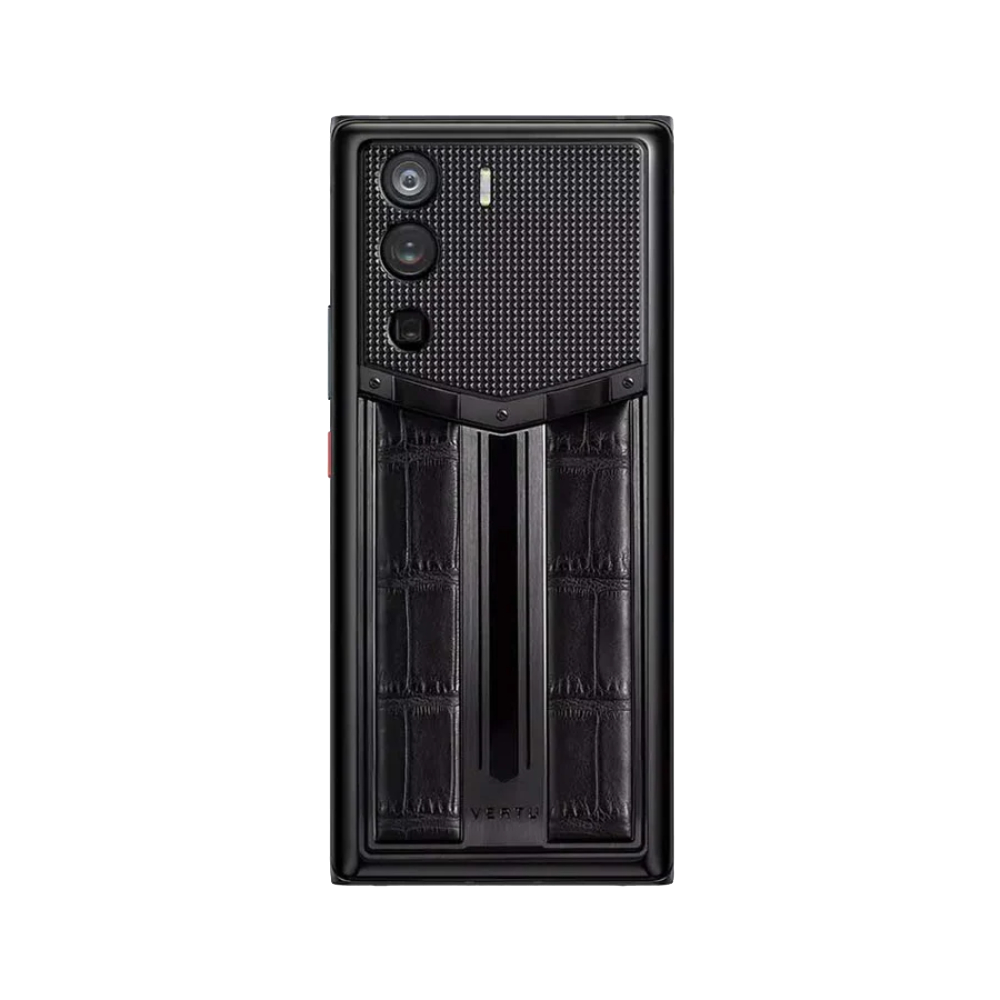 METAVERTU Race Track Design Alligator Skin 5G Web3 Smartphone - Luxury Gaming Phone with High-Speed Connectivity - Perfect for Crypto Trading & Mobile Gaming (Black)