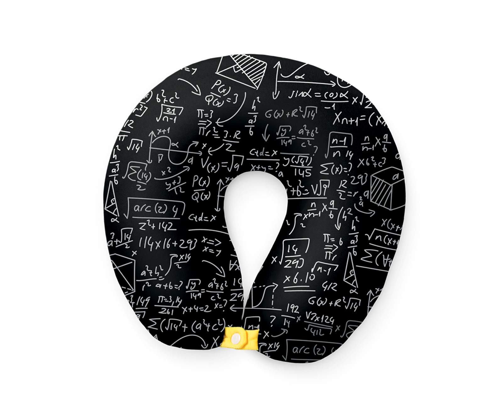 **Ergonomic Travel Pillow for Neck Support - Soft & Comfortable Cervical Pillow for Airplane, Car & Office Use - Perfect for Long Flights & Road Trips (MATEMATIC)**