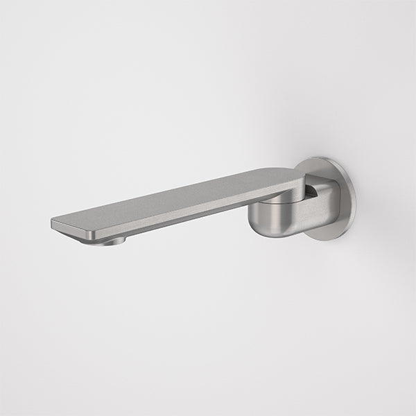Caroma Urbane II 220mm Round Bath Swivel Outlet in Gunmetal Finish - Modern Bathroom Faucet for Sink, Vanity & Powder Room Installation