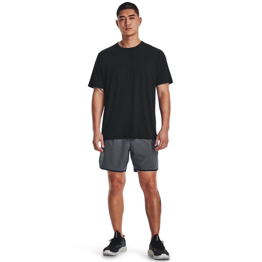 Under Armour UA HIIT Woven 6-Inch Workout Shorts for Men - Breathable Gym & Running Shorts with Quick-Dry Fabric - Perfect for HIIT Training, CrossFit & Basketball