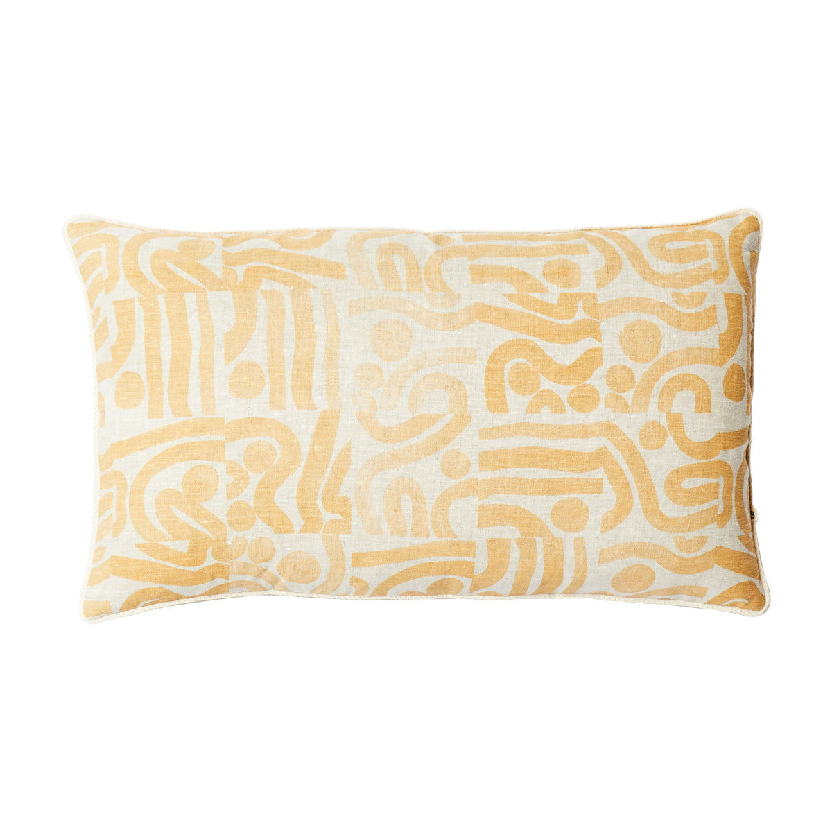 Bonnie & Neil Ocean Swell Cushion Cover - 45x75cm Waterproof Outdoor Pillow for Patio, Beach & Poolside - Coastal Home Decor & Bohemian Style Throw Pillow