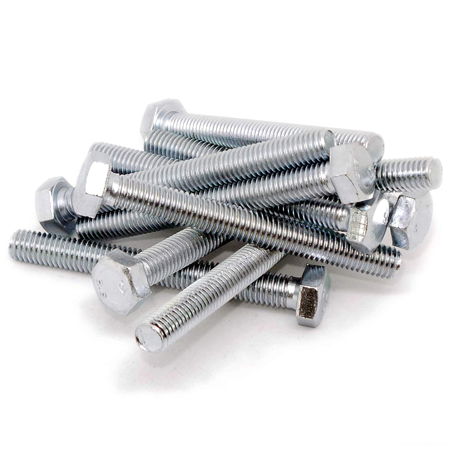 Stainless Steel 316 A4 Marine Hex Bolts M6x25mm (10-Pack) - Boat & Outdoor Use