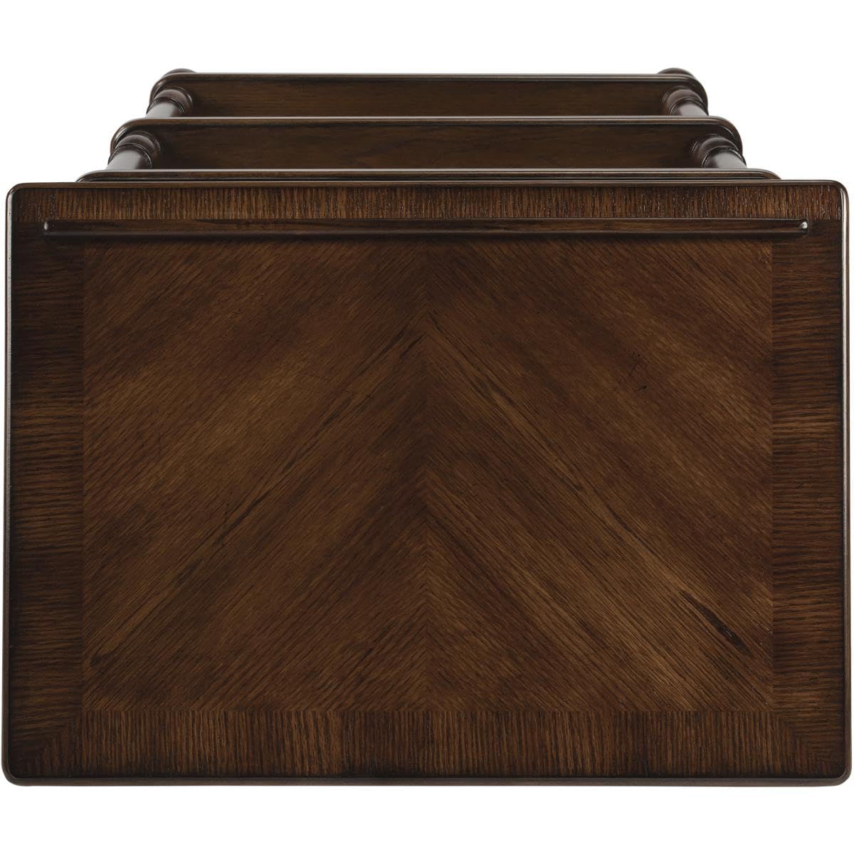 Vintage Oak Library Stand - Butler Alden Style - Perfect for Home Office, Study Room & Classic Book Display