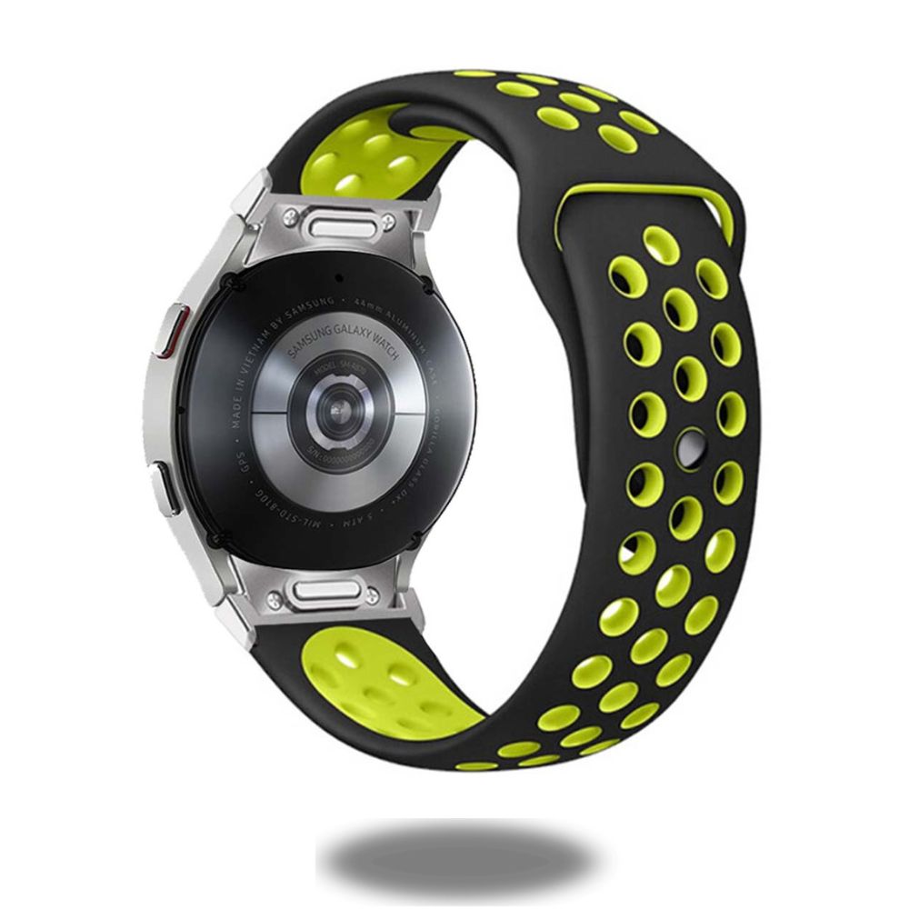 Premium No-Gap Silicone Sports Bands for Samsung Galaxy Watch 4/5/6 - Sweatproof & Comfortable Fitness Tracker Straps for Running, Gym & Outdoor Activities