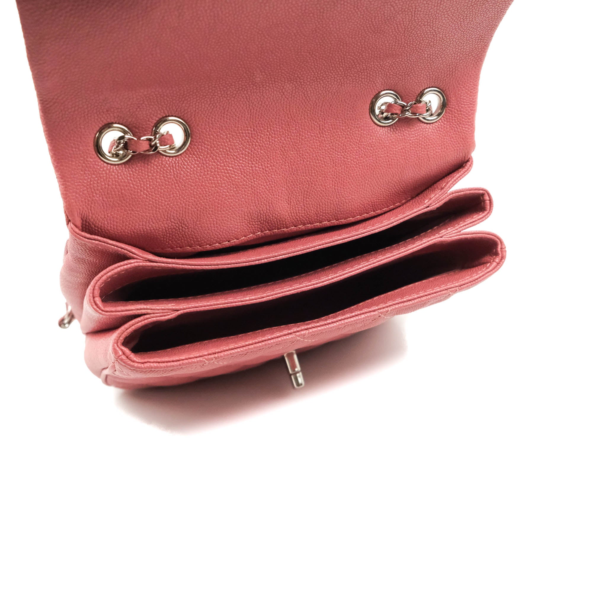 Chanel Caviar Quilted Small Urban Companion Flap Bag in Pink with Silver Hardware - Luxury Crossbody Bag for Women, Perfect for Date Night & Special Occasions
