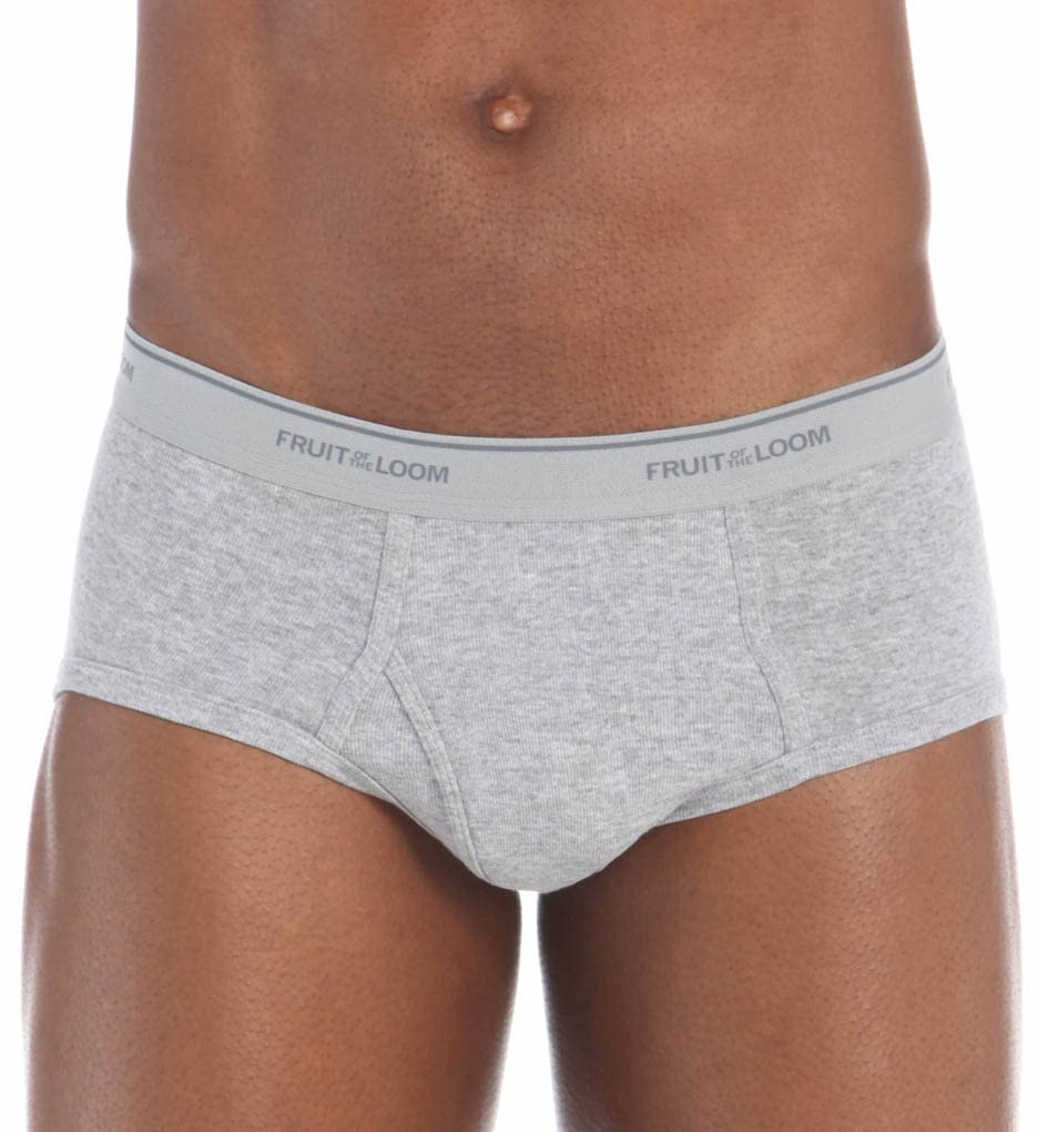 Fruit of the Loom Men's Comfort Stretch Cotton Brief Underwear 5-Pack - Soft Breathable Boxer Briefs for Everyday Wear, Workout & Lounge