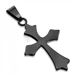 Celtic Cross Pendant Necklace - Stainless Steel Religious Jewelry for Men & Women - Perfect for Gifts, Weddings, and Everyday Wear