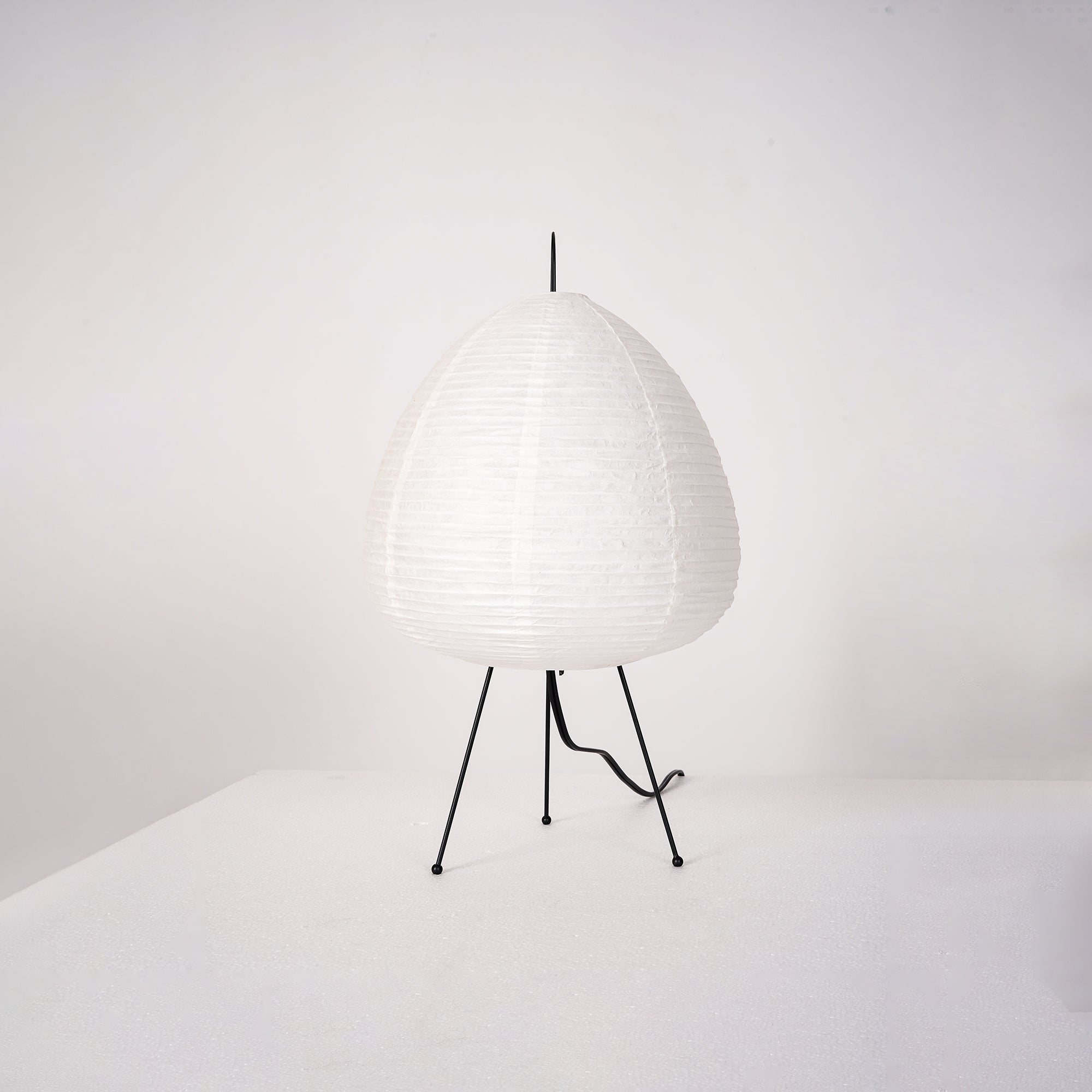 Akari Table Lamp - Modern Japanese Paper Light for Living Room, Bedroom & Office - Soft Ambient Lighting for Home Decor & Relaxation