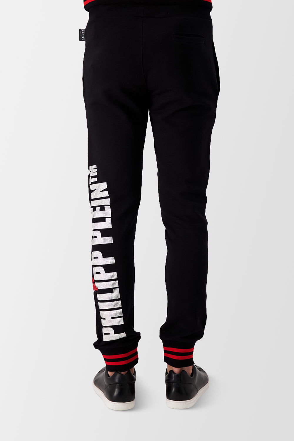 Philipp Plein Teddy Bear Print Jogging Pants for Men - Stylish Casual Sweatpants for Lounge, Streetwear & Gym Workouts