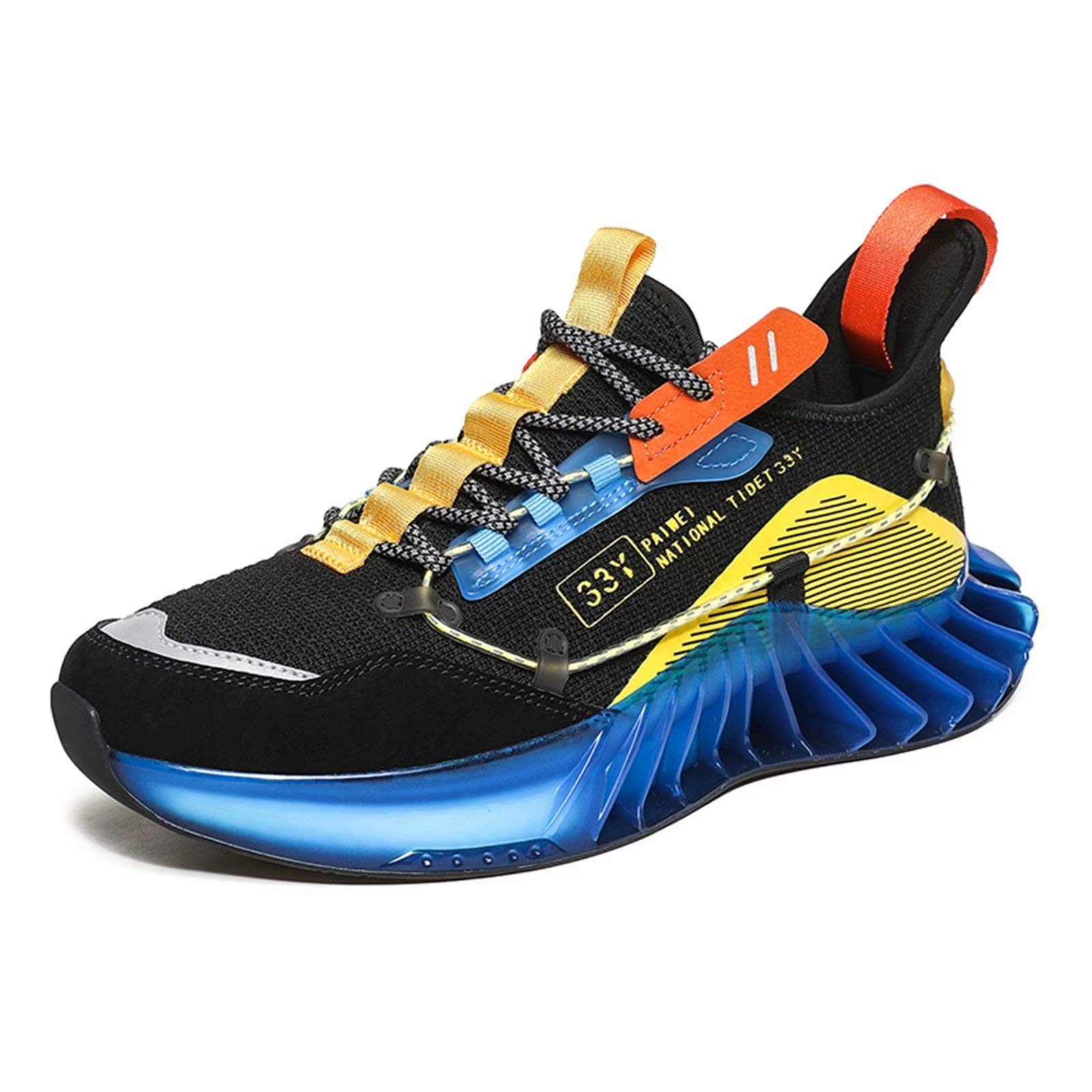 Men's Fashion Sneakers - Lightweight Running Shoes, Non-Slip Tennis Shoes & Athletic Walking Trainers for Gym, Workout & Daily Wear | Breathable Sports Shoes for Men