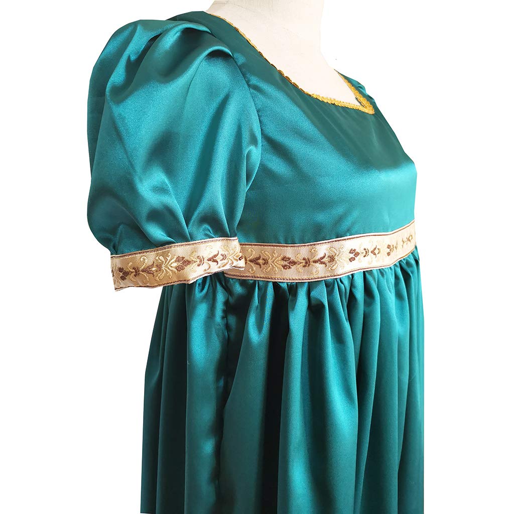 Elegant Jane Austen Dress - Renaissance Victorian Colonial Regency Gown for Women | Perfect for Historical Reenactments, Costume Parties & Themed Events