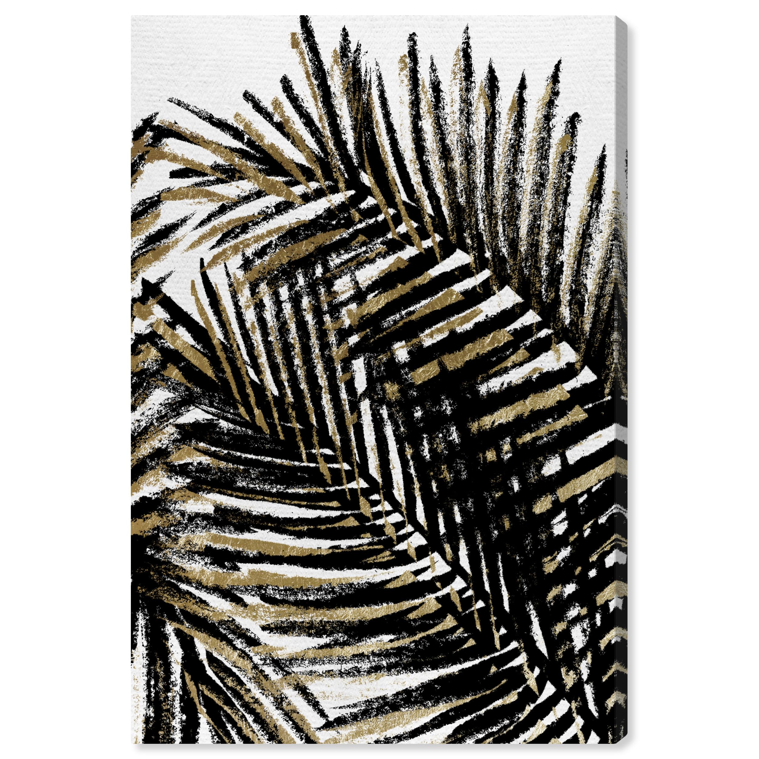 Palm Tree Shadow Canvas Wall Art - 30