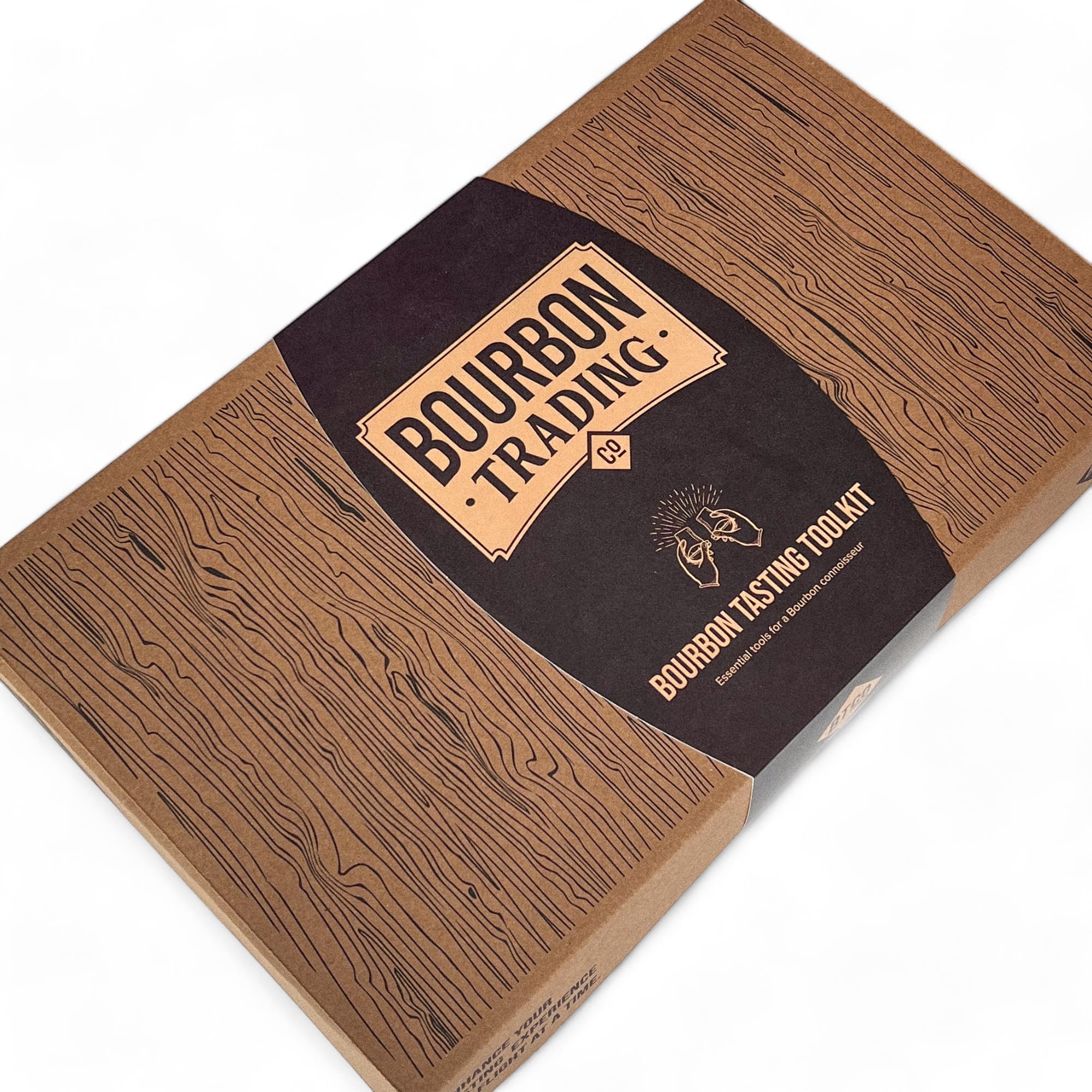 Custom Bourbon Tasting Set with Engraved Wood Flight Board & 4 Glasses - Perfect for Whiskey, Scotch & Bourbon Tasting - Ideal Gift for Men - Engraved Tasting Notes Included - Great for Home Bars, Man Caves & Whiskey Enthusiasts