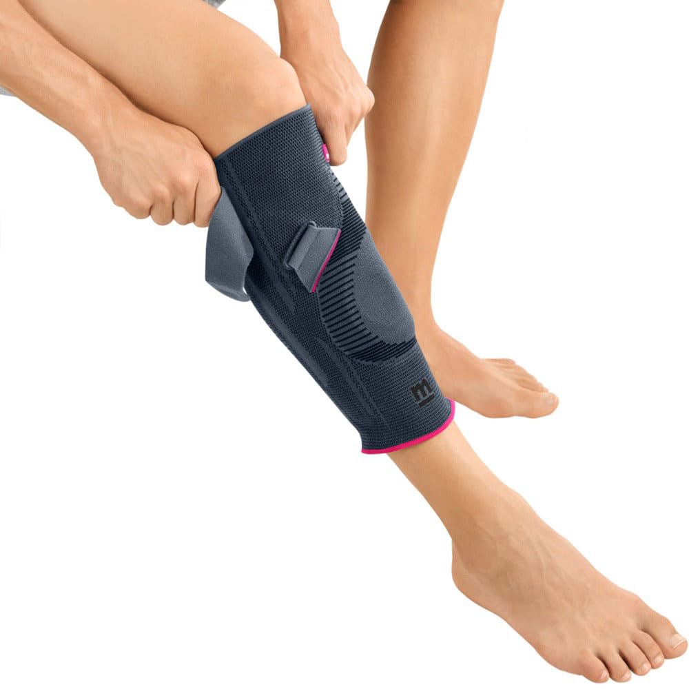 Medi Genumedi PT Knee Support Compression Sleeve with Adjustable Tension Strap & Patellar Stabilizer - Pain Relief for Arthritis, Running, Sports & Workout - Unisex Design for Men & Women