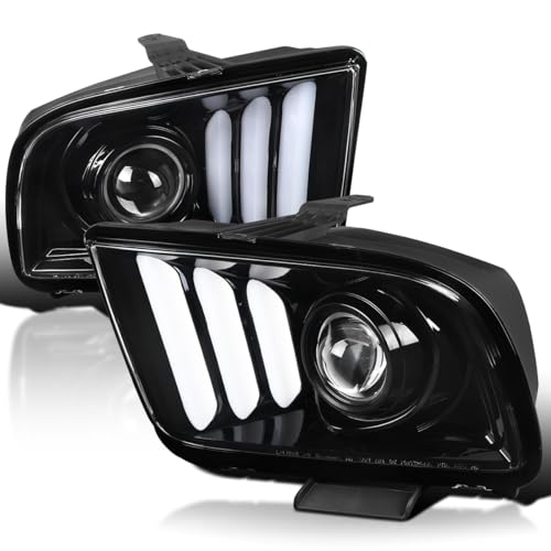 Jet Black Housing Clear Lens