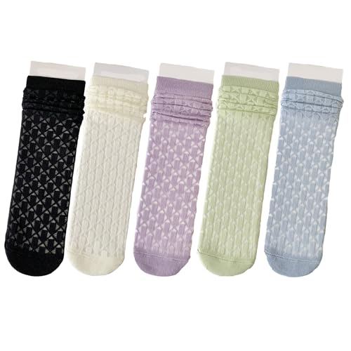 5 Pack-colored Argyle Checkered