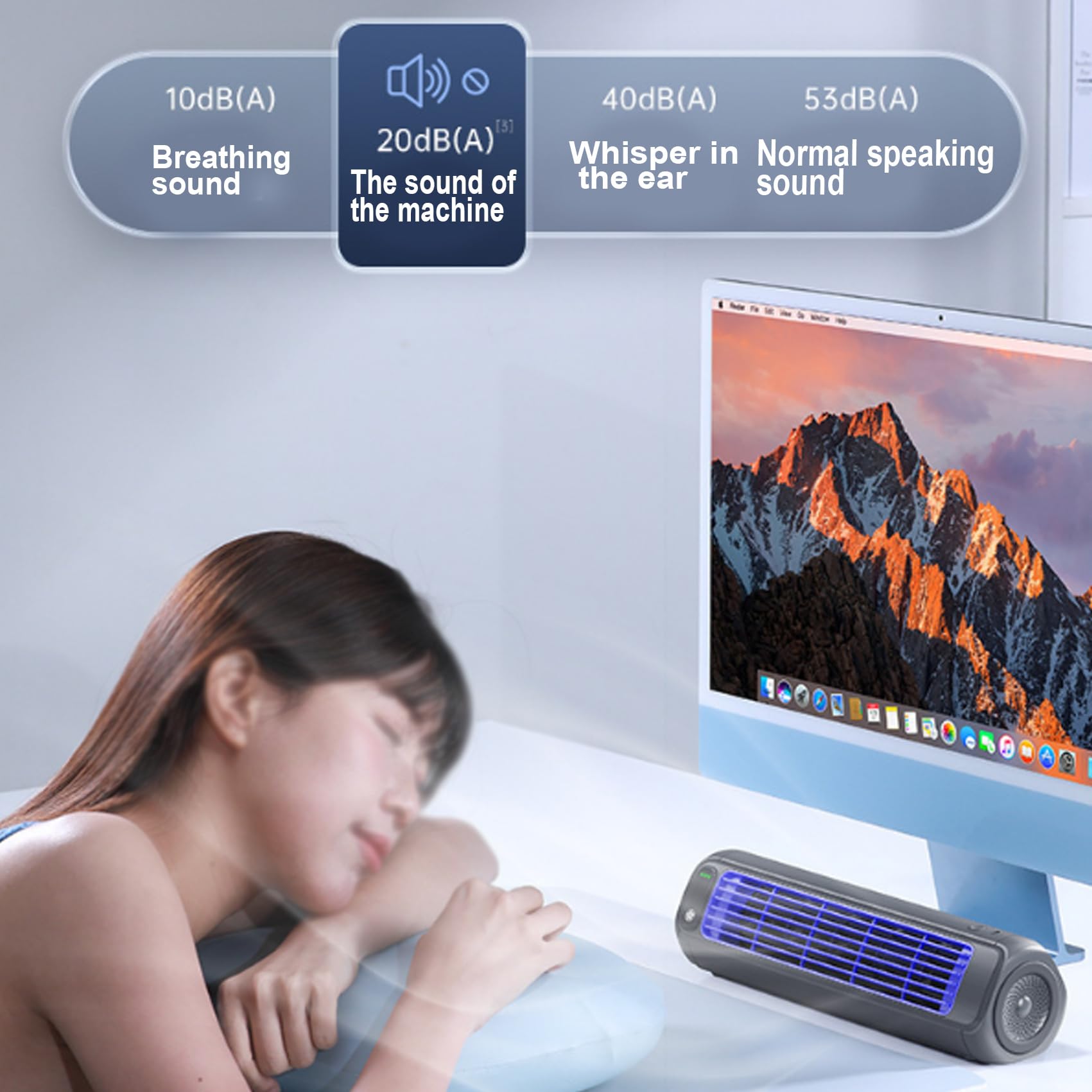 Ribili Cooling Ace 8000 BTU Wall Mounted Air Conditioner with Heating - 8H Smart Timer, Energy Efficient, Quiet Operation - Perfect for Bedrooms, Offices & Small Spaces (White)