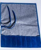 8-Pocket Fabric Pouch for Tuning Forks - Organize & Protect Your Healing Tools for Sound Therapy & Energy Work