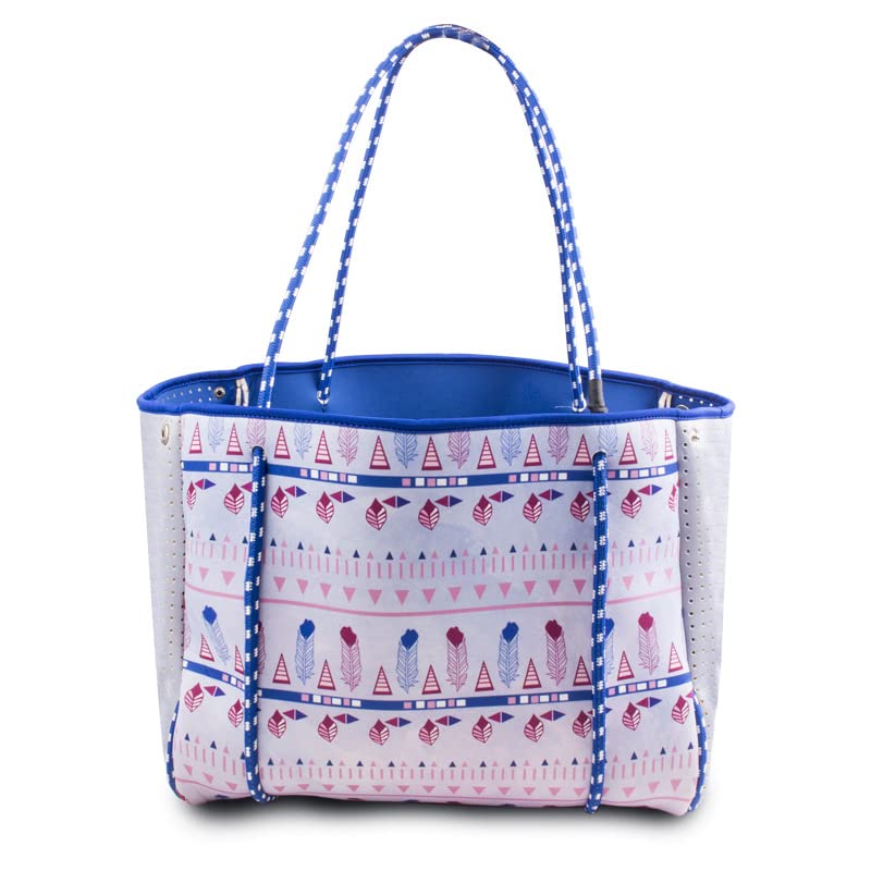 LMKIDS Waterproof Sandproof Beach Bags - Large Outdoor Tote for Pool, Gym, Travel & Picnic | Durable Portable Carryall for Swimming, Fitness, Shopping & Beach Day Essentials