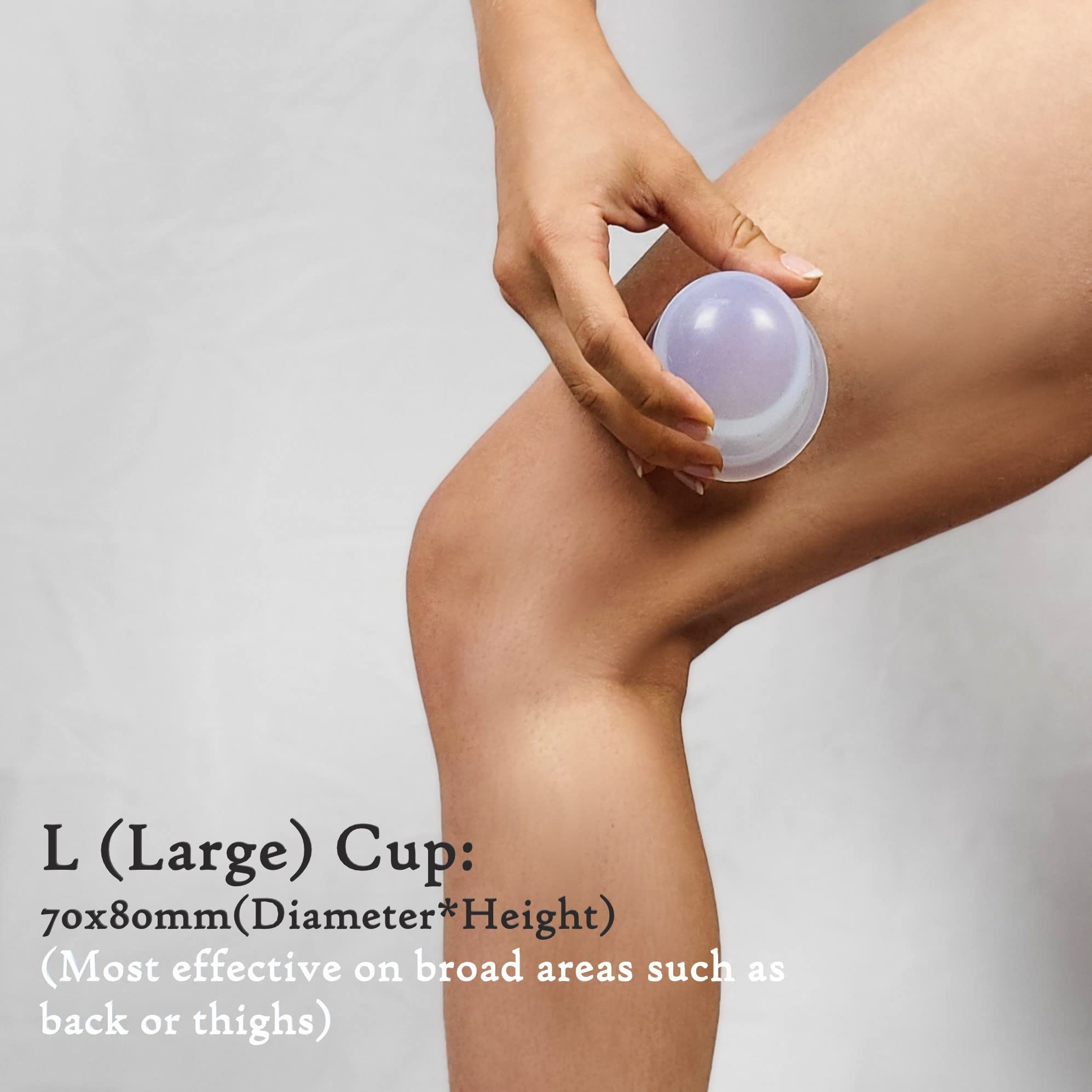 Anti Cellulite Vacuum Silicone Massage Cupping Cups Set of 12 - Large Size for Body, Face & Eye Therapy | Pain Relief, Skin Tightening & Relaxation | Perfect for Home Spa, Post-Workout Recovery & Beauty Care