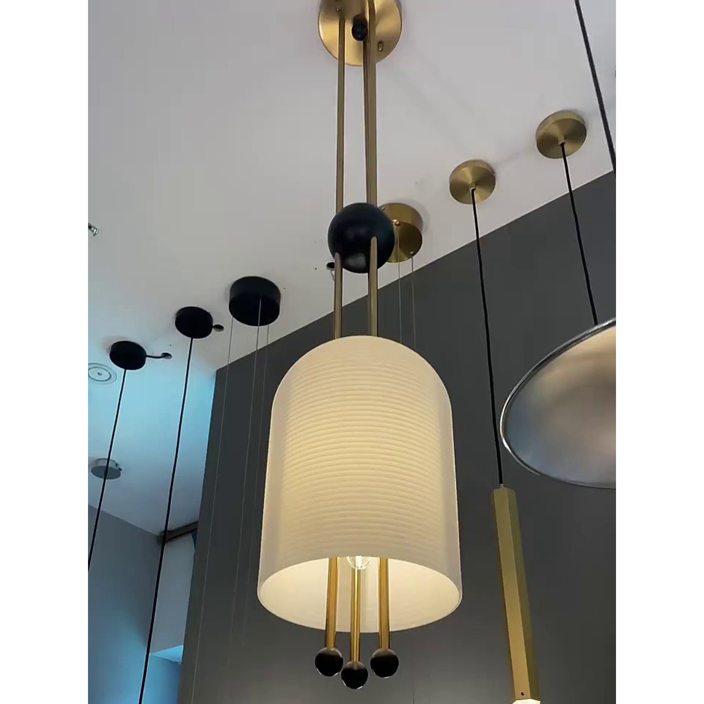 Bertha Pendant Light - Modern Hanging Ceiling Lamp for Kitchen Island, Dining Room & Bedroom | Dimmable LED Lighting Fixture