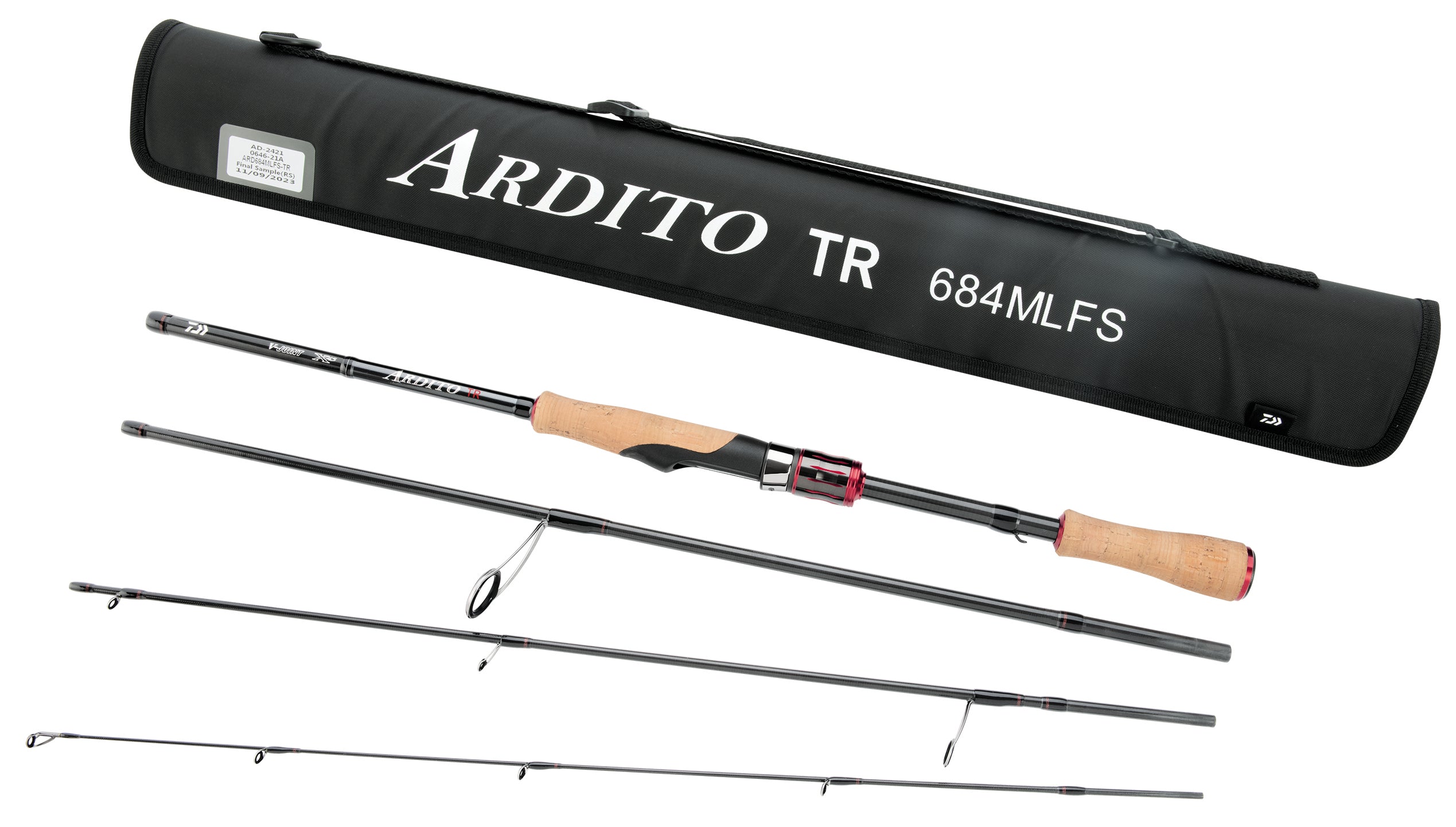 Daiwa Ardito Travel Fishing Rods - 5 Lightweight & Portable Models for Freshwater & Saltwater Angling | Perfect for Backpacking, Camping & Travel Adventures